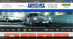 Desktop Screenshot of centuryautoandtruck.com